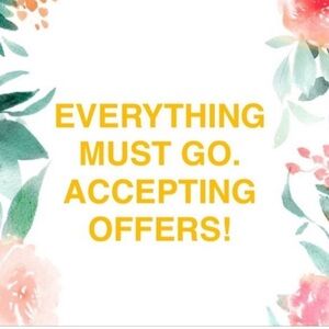 Excepting reasonable offers. Help me clear out my closet!🎄 🎅